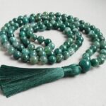 Moss Agate Mala