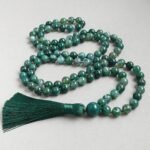 Moss Agate Mala