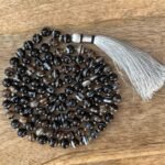 Black Agate Mala