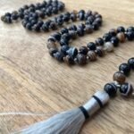 Black Agate Mala
