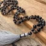 Black Agate Mala