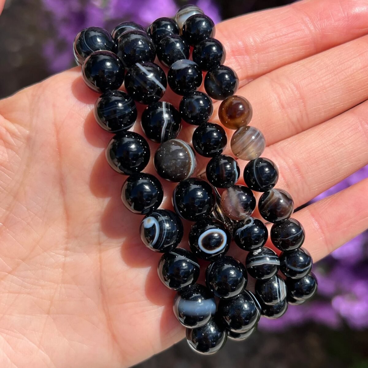 Black Agate Bracelet