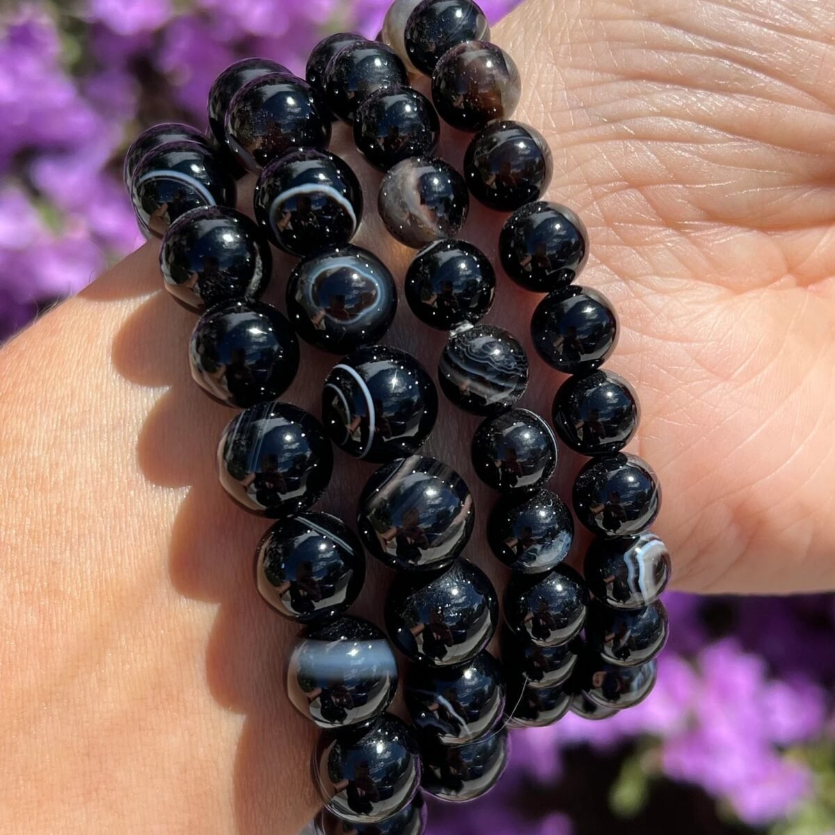 Black Agate Bracelet