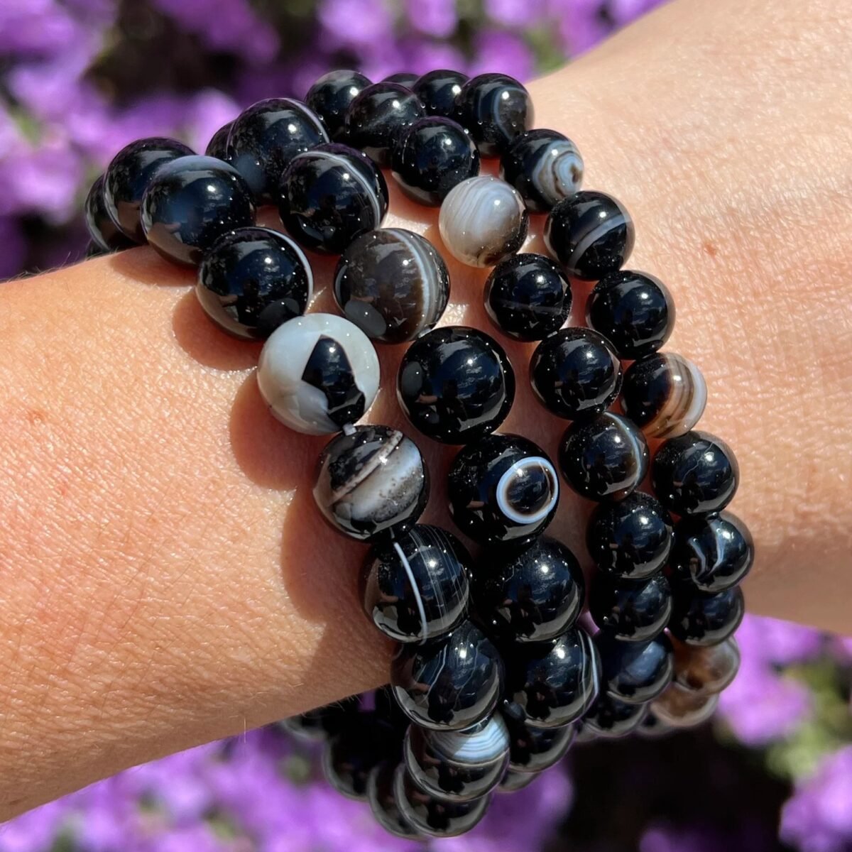 Black Agate Bracelet