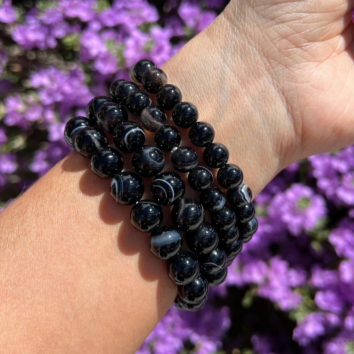 Black Agate Bracelet