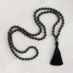 Black Obsidian Mala