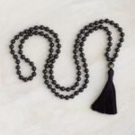 Black Obsidian Mala