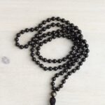 Black Obsidian Mala