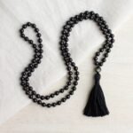 Black Obsidian Mala
