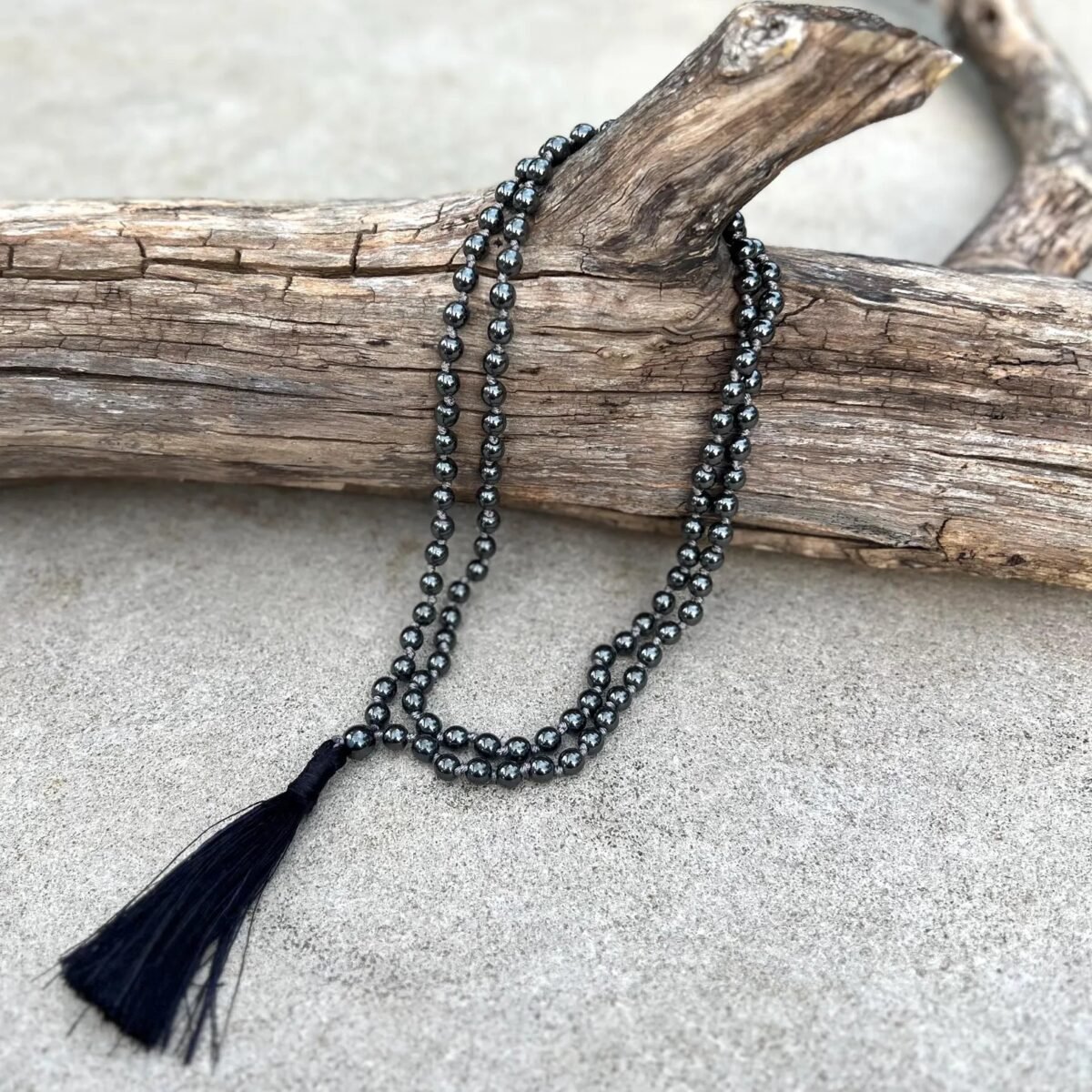 Hematite Mala