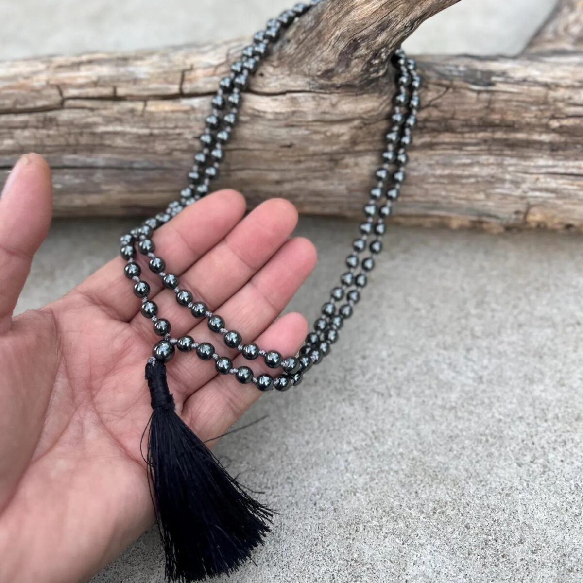 Hematite Mala