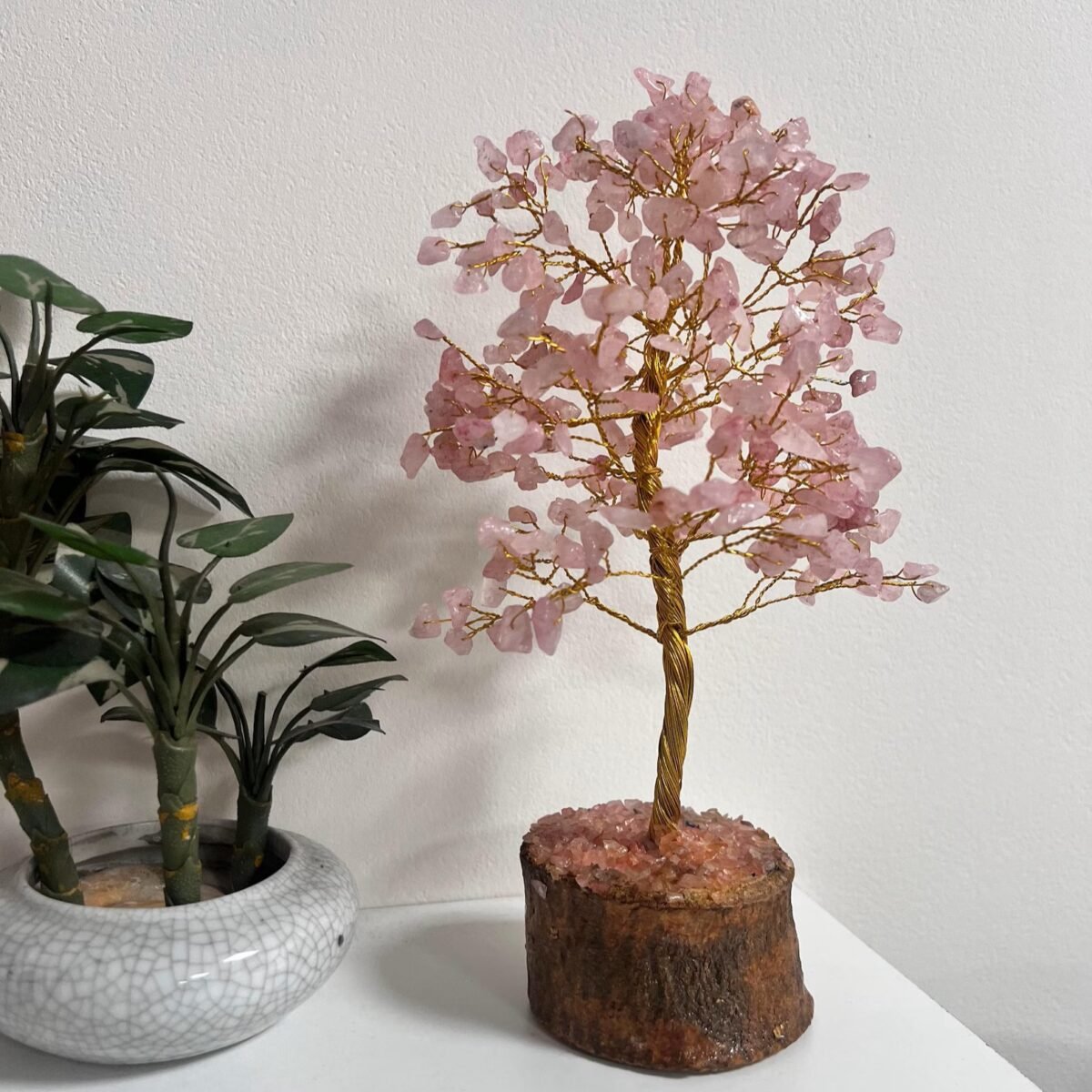 Rose Quartz Tree