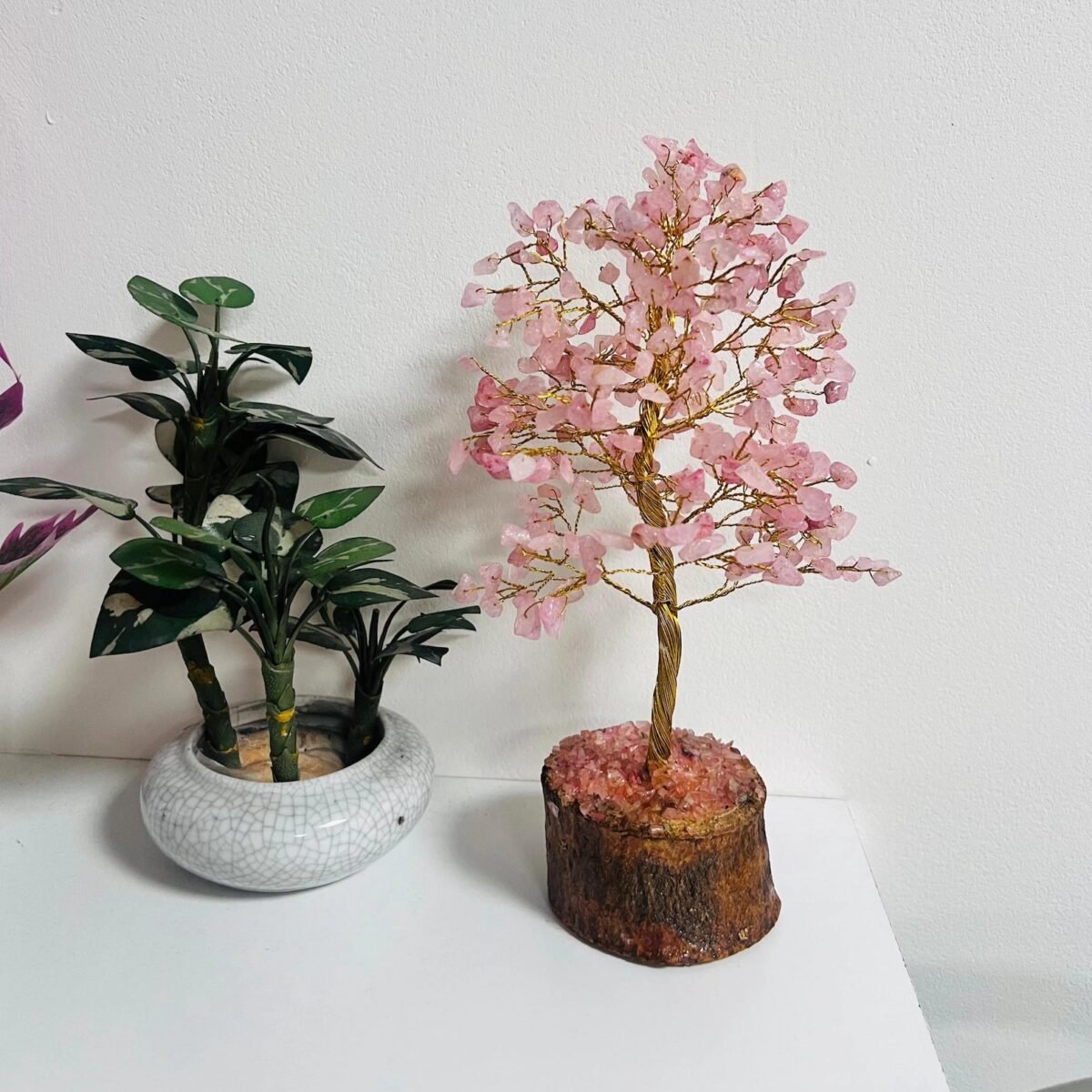 Rose Quartz Tree