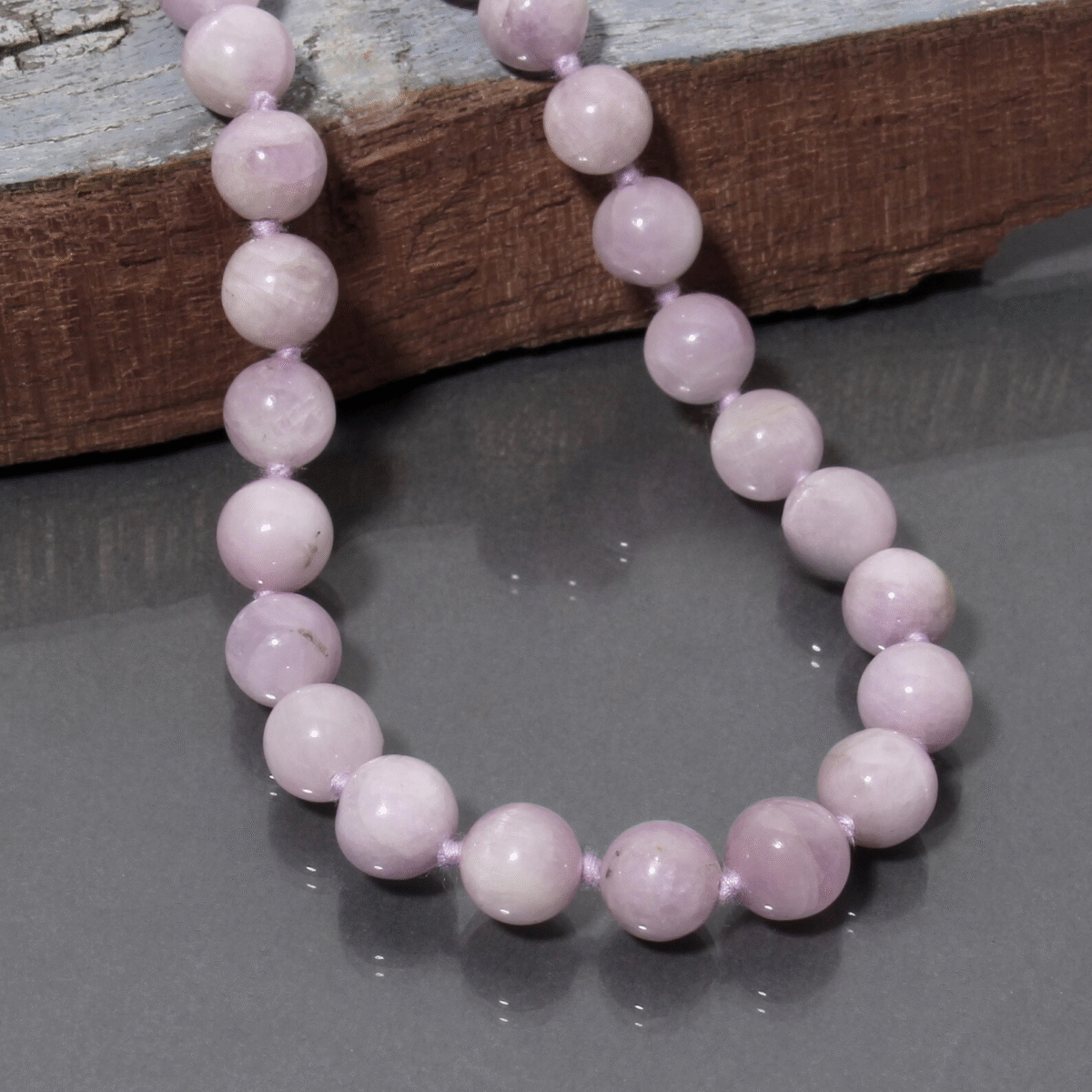 Kunzite Mala