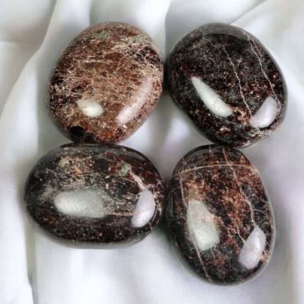 Garnet Palm Stone/Worry Stone