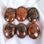 Mahogany Obsidian Palm Stone/Worry Stone