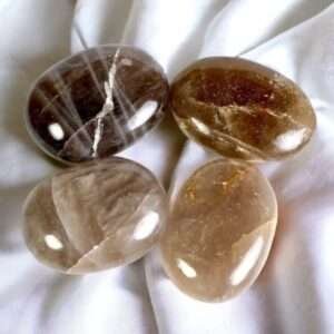 Smokey Quartz Palm Stone/Worry Stone