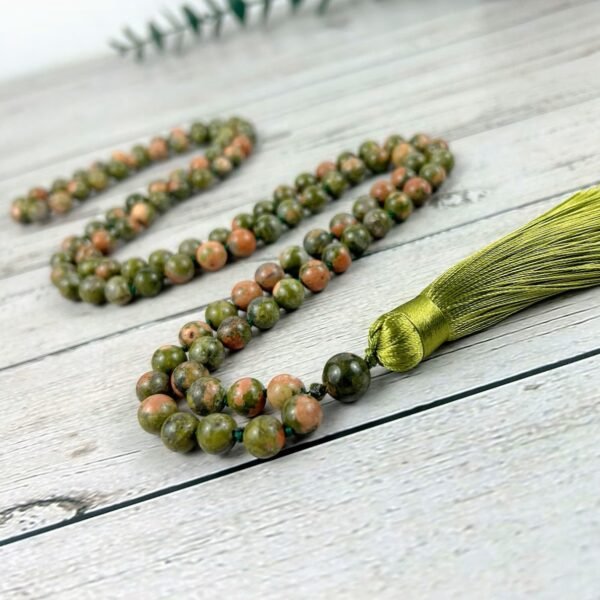 Unakite Mala