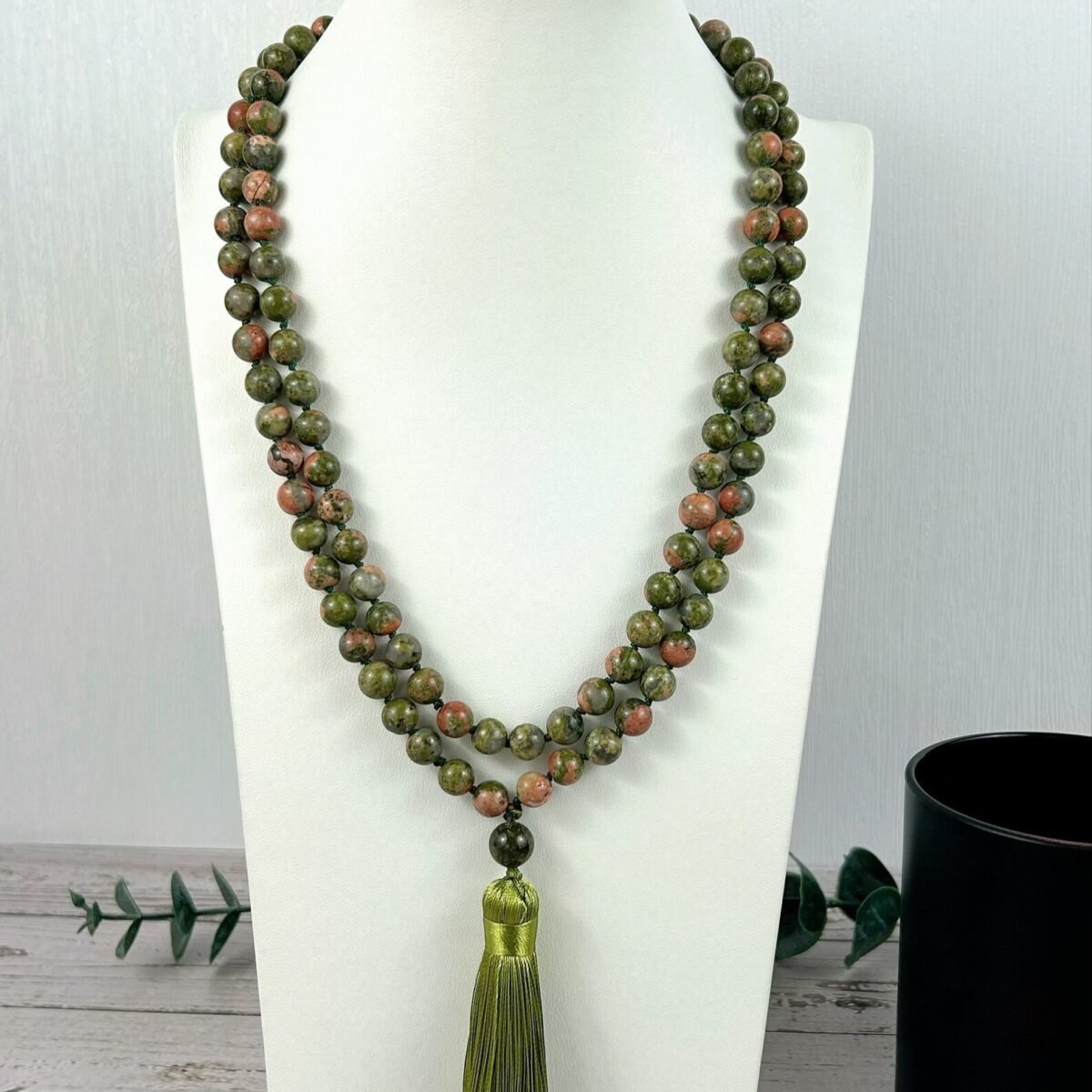 Unakite Mala
