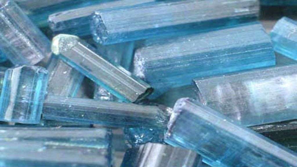 Aquamarine- crystals for success