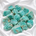 Amazonite Rough Stones – GTI Certified Crystal for Harmony, Balance & Courage - Image 2