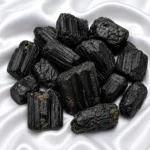 Black Tourmaline Rough Stones – GTI Certified Crystal for Protection & Positive Energy - Image 2