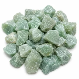 Green Aventurine Rough Stones GTI Certified crystal for luck, prosperity and positive energy