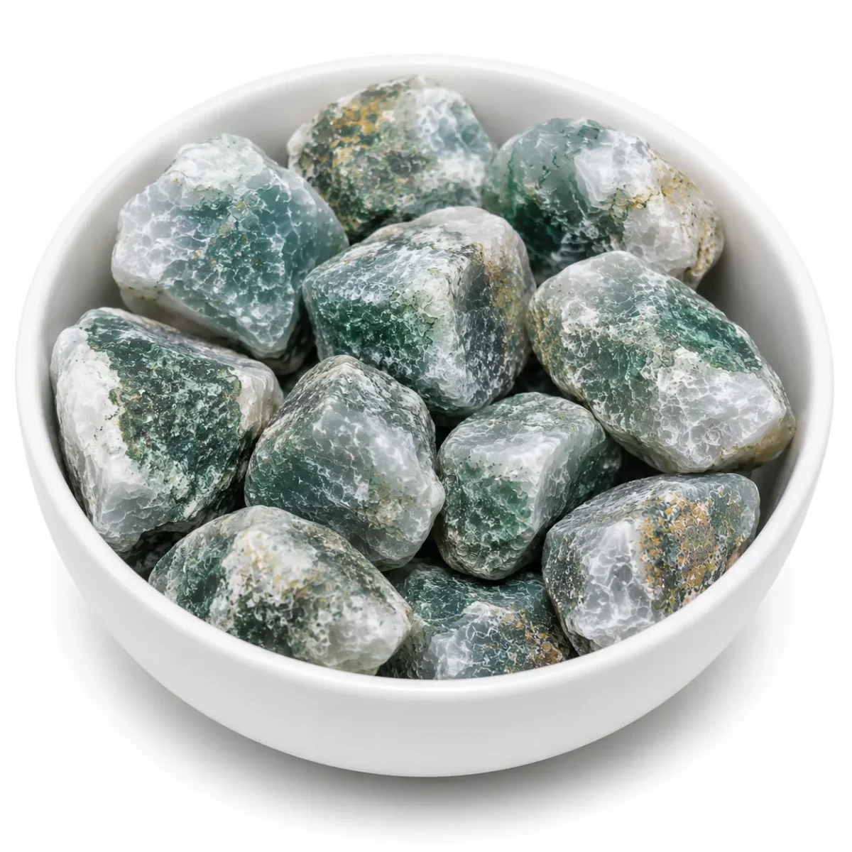 Moss Agate Rough Stones