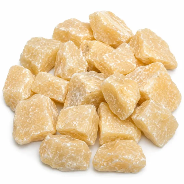 Yellow Aventurine Rough Stones GTI Certified crystal for confidence, focus and prosperity