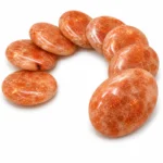 Sunstone Palm Stone/Worry Stone – GTI Certified Crystal for Positive Energy & Motivation - Image 2
