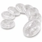 Clear Quartz Palm Stone/Worry Stone – GTI Certified Crystal for Clarity & Positive Energy - Image 2