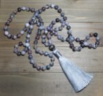 Botswana Agate Mala