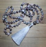 Botswana Agate Mala