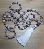 Botswana Agate Mala