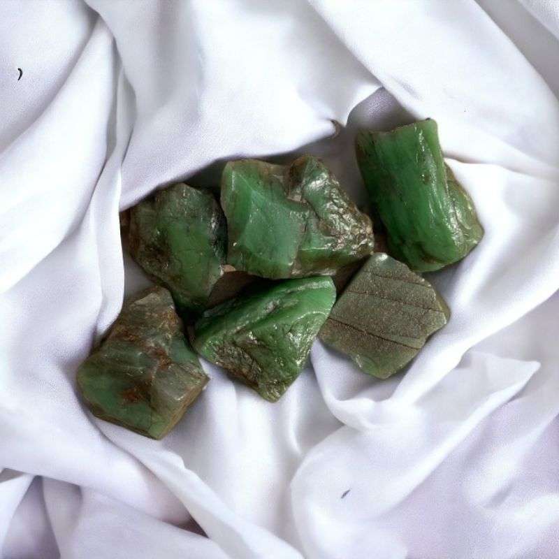 Green Jade Rough Stones