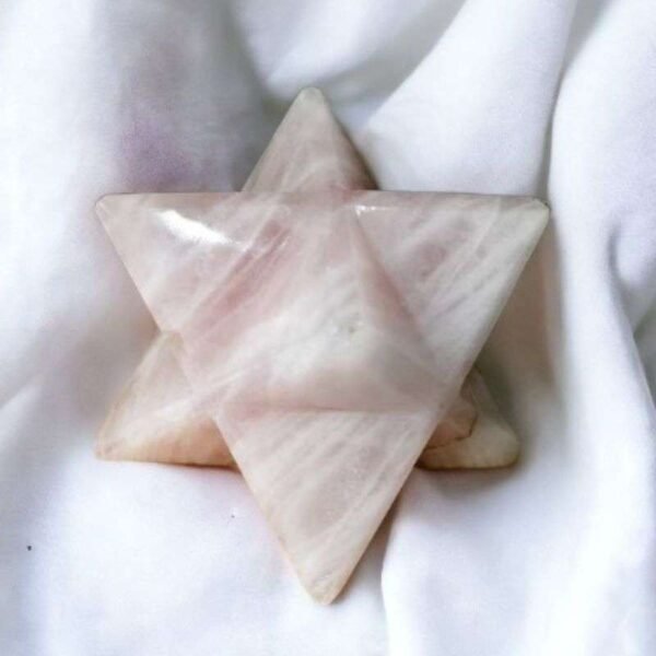 Rose Quartz Merkaba