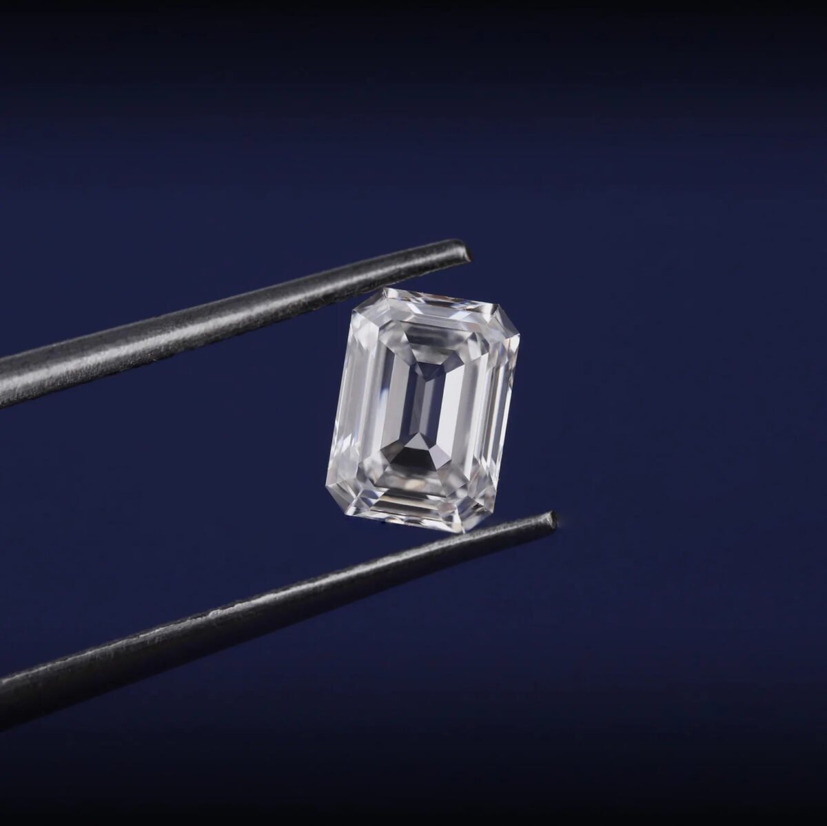 Emerald Cut IGI Certified Loose Lab Grown Diamond/ CVD Diamond