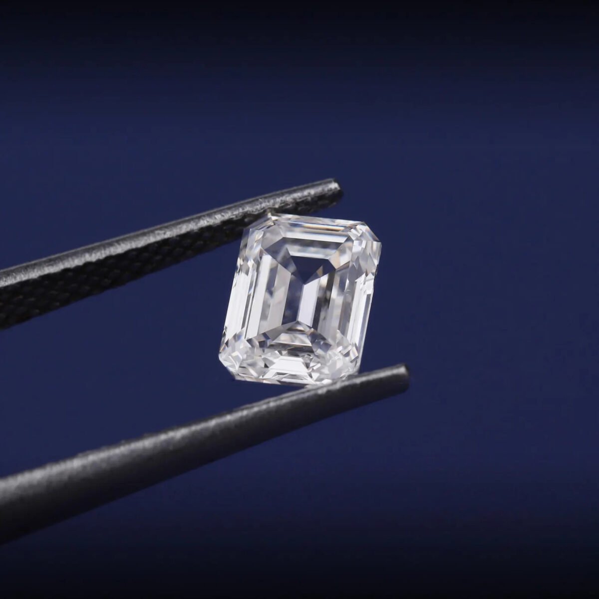 Emerald Cut IGI Certified Loose Lab Grown Diamond/ CVD Diamond