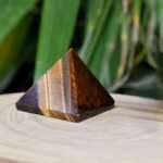 Tiger Eye Pyramid