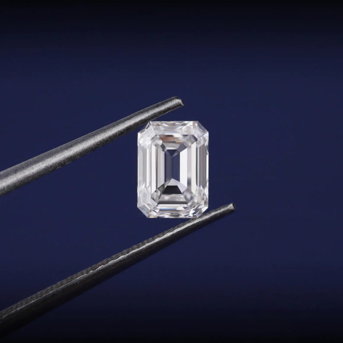 Emerald Cut IGI Certified Loose Lab Grown Diamond/ CVD Diamond