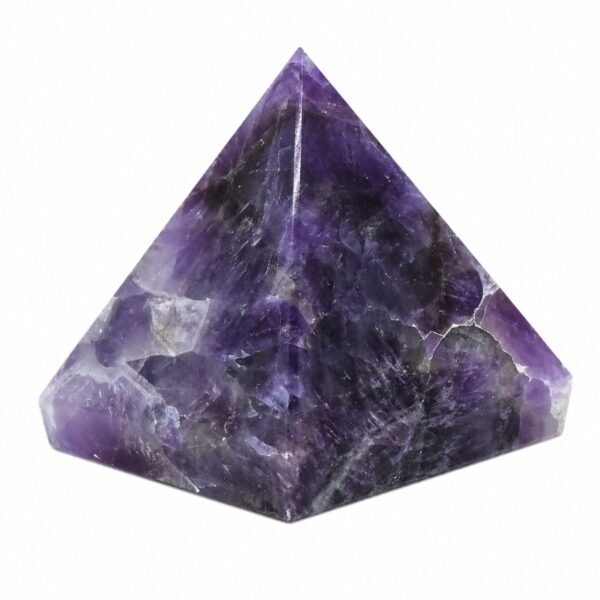 Amethyst Pyramid – GTI Certified crystal pyramid by Pure Gems World
