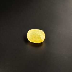 Loose 10.10 Carat Yellow Sapphire Gemstone