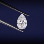 Pear Cut Loose Diamond featuring a graceful pear-shaped lab-grown diamond with brilliant sparkle and exceptional clarity.