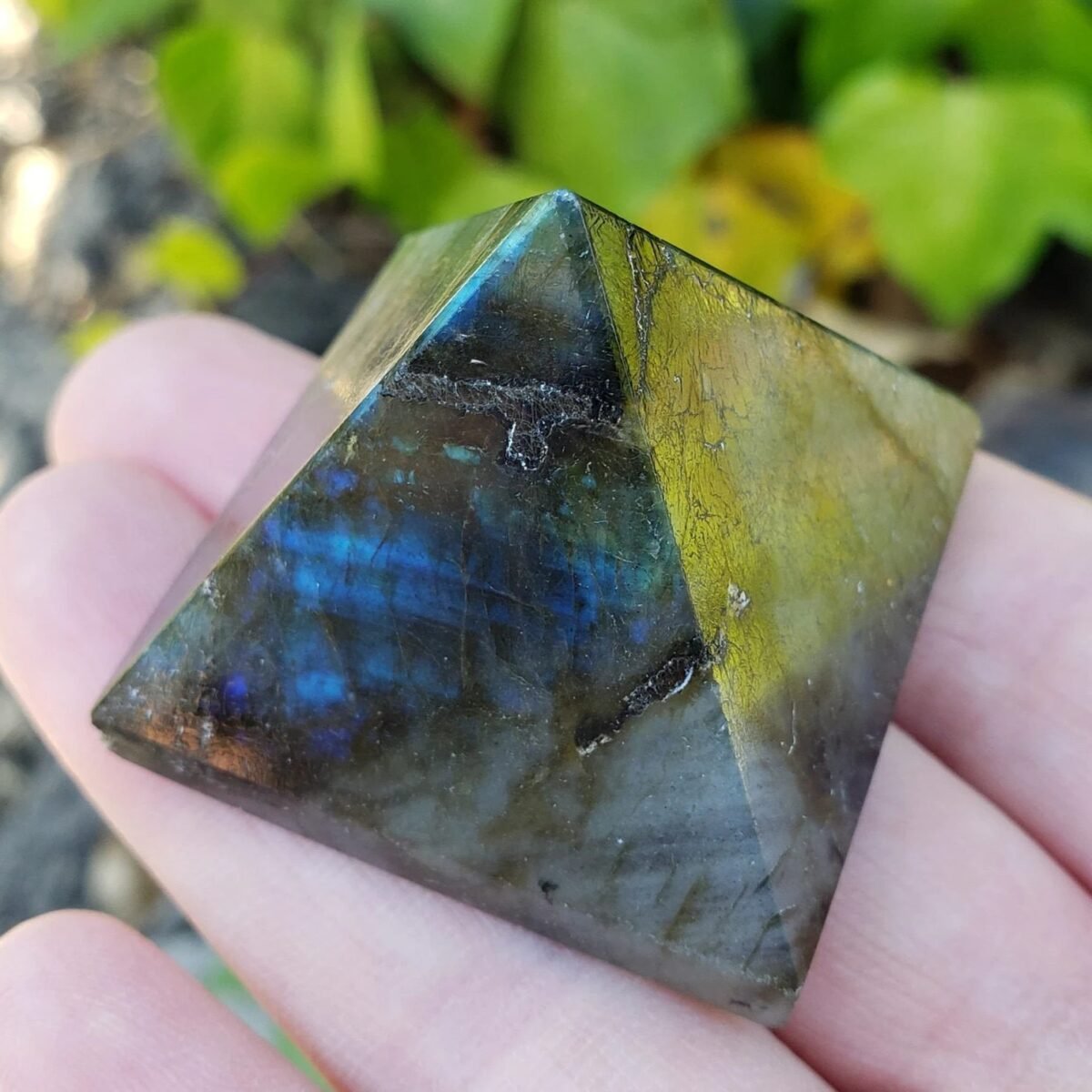 Rainbow Labradorite Pyramid