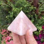 Rose Quartz Pyramid