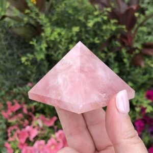 Rose Quartz Pyramid