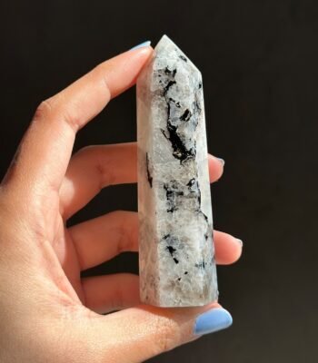 Rainbow Moonstone Pointing Tower