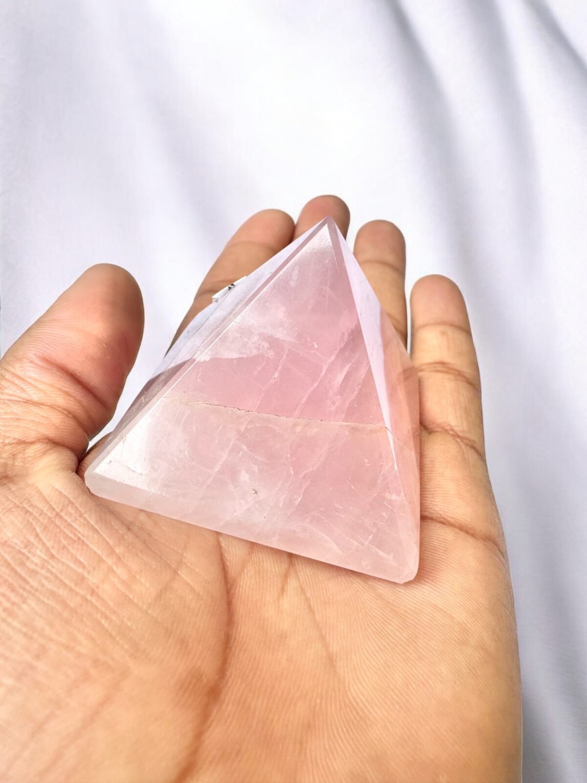 Rose-Quartz Pyramid