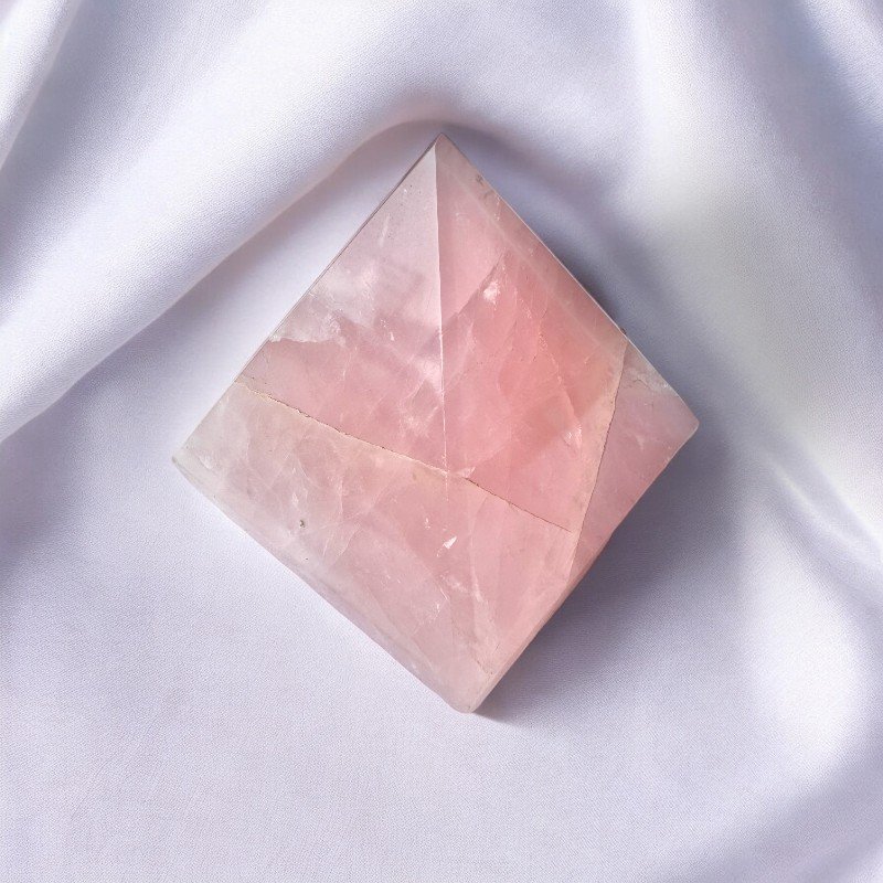 Rose Quartz Pyramid