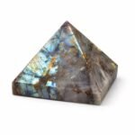 Rainbow Labradorite Pyramid – GTI Certified crystal pyramid from Pure Gems World